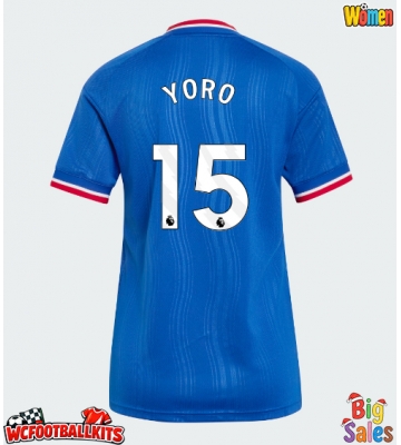Manchester United Leny Yoro #15 Replica Away Stadium Shirt for Women 2026-27 Short Sleeve